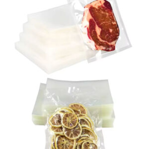 3 Side sealed Food Vacuum sealed Transparent Plastic Bags