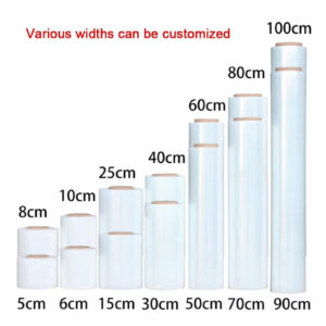 Transparent Wrap PE Plastic Film Pe Stretch Wrap Pallet Packing Film Lldpe Stretch Wrap Film for Packing