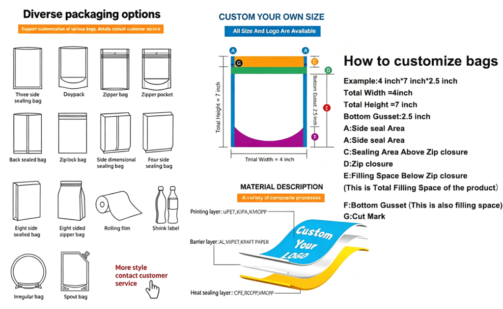 How to customize bags